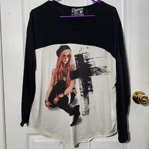 Vintage Y2K Grunge Girl Graphic Top